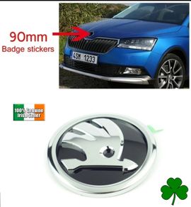 90mm 3pin Emblem for Skoda Fabia Octavia Rapid Roomster Superb Yeti Logo