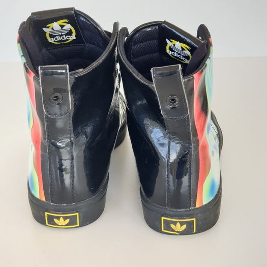 Adidas x Rita Ora skeleton hi top trainers