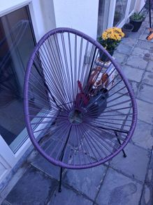 Purple Garden Chair