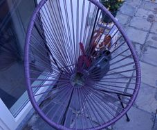 Purple Garden Chair