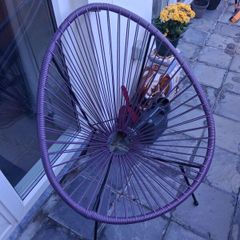 Purple Garden Chair