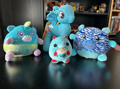 Blue Soft Toy Bundle
