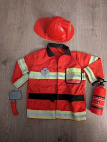 Fireman outfit with accessories