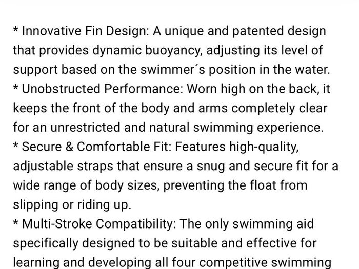 SwimFin swimming aid