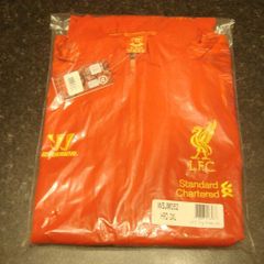 Liverpool FC Warrior Presentation Training Press Jacket RED LFC - Rare ! 2XL