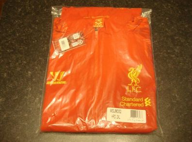 Liverpool FC Warrior Presentation Training Press Jacket RED LFC - Rare ! 2XL