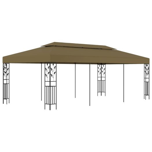 Gazebo 6x3 m Taupe 180 g/m2