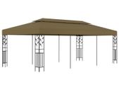 Gazebo 6x3 m Taupe 180 g/m2