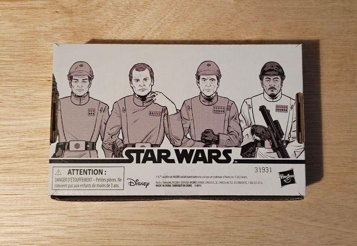 Star Wars Imperial Officer's 4Pack 3.75 " Scale From The New Vintage Wave New & Unopened