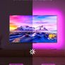 TV Lights, 4m RGB LED Strip Lights for 32-55 Inch TV, Music Sync Bluetooth APP and Remote Control, USB Powered for Gaming/Bedroom [Energy Class A] Image 3