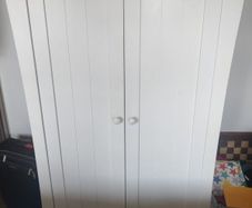 White 3-Piece Nursery Furniture Set Cot Bed, Wardrobe & Changing Chest (Mothercare)