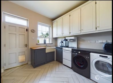 Utility room cupboards
