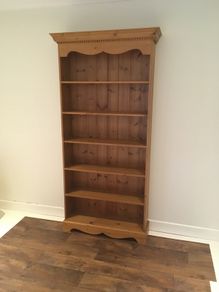 Pine Bookshelf (over 2 metres tall)