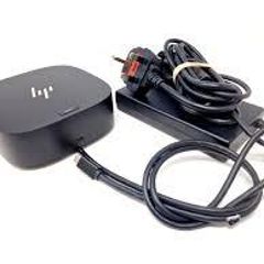 HP G5 USB-C Docking Station with 120W Power Adapter - Black