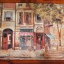 Vintage Pimpernel Parisian Scenes Lap Tray NEW Image 3