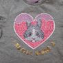 Girls tshirt with reversible sequins size 6-7 years Image 2