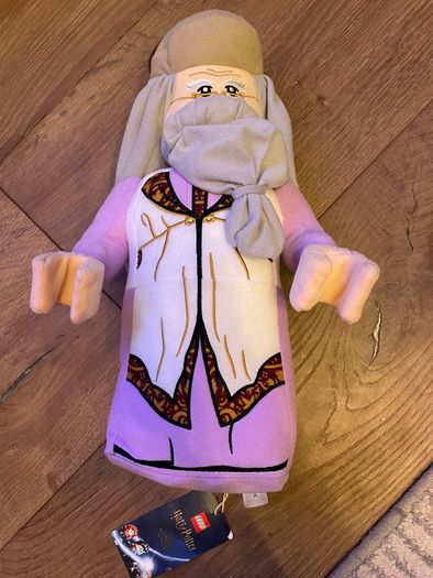 Lego Dumbledore soft toy Plush Harry Potter Brand new