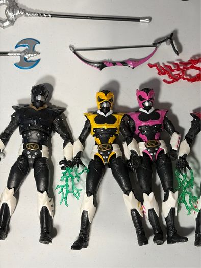 Power Rangers Lightning Collection In Space Psycho Rangers Figure Set