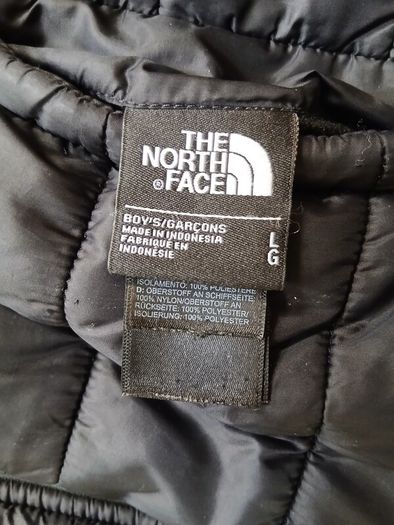 North Face jacket kids L reversable