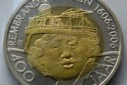 Rembrandt Complete 5 x UNC coins set Leiden local currency - Royal Dutch Mint 2006