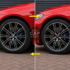 BMW Centre Caps (Red/black) FREE POST