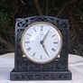 Metamec Solid Mahogany Fretwork 8 Day Clock Image 7