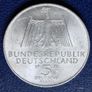 1971 Germany 5  Mark Albrecht Durer silver coin Image 3