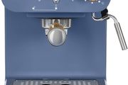FREE EXPRESS SHIPPING Nordic Espresso Coffee Machine with Milk Frother, Steam Pressure Control, 1.2L Detachable Water Tank, 1100W, Nordic Blue