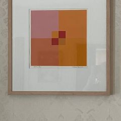 Rare Michael Byrne Signed Limited Edition Framed Print