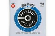 Martin Acoustic Guitar Strings 12-54 MA140 80/20 Bronze