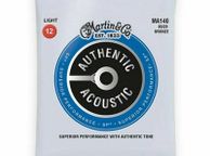 main image for ad Martin Acoustic Guitar Strings 12-54 MA140 80/20 Bronze