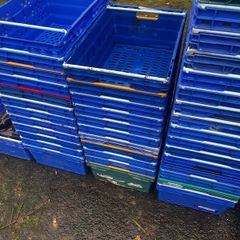Deep plastic crates