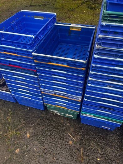 Deep plastic crates