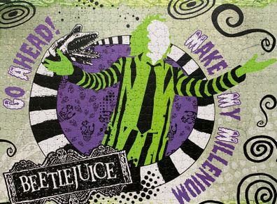 Fun & Games! WB Studio Collection Beetlejuice Jigsaw - 1 x 1000 Pieces