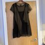 Master & Margarita Sheer Black Dress.  S.14.  New- No Tag. Image 4