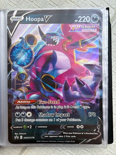 Pokemon TCG Oversize (Jumbo) Binder and Cards
