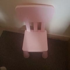 Child Pink Chair
