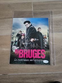 In Bruges picture signed by Colin Farrell, Brendan Gleeson and Martin McDonagh with COA