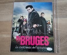 In Bruges picture signed by Colin Farrell, Brendan Gleeson and Martin McDonagh with COA