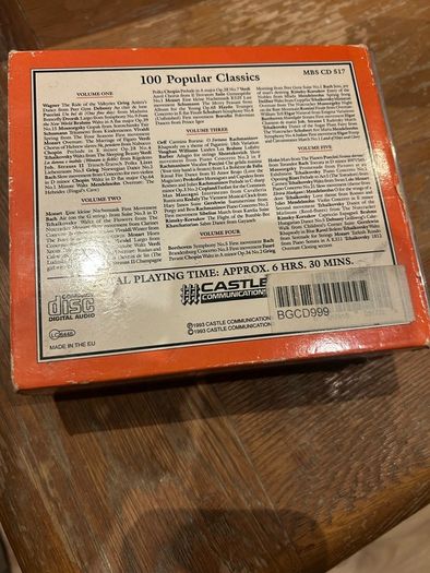 100 Popular Classics 5 cd Set