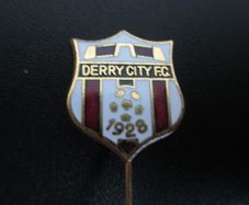 Irish Football Badge: Derry City Fc