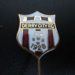 Irish Football Badge:  Derry City Fc