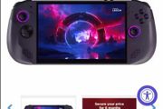 Lenovo Legion Go S Gaming Console | 8 Inch WUXGA Display | AMD Ryzen Z2 Go | 16GB RAM | 1TB SSD | AMD Radeon Graphics | SteamOS | Nebula Nocturne Black
