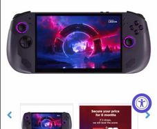 Lenovo Legion Go S Gaming Console | 8 Inch WUXGA Display | AMD Ryzen Z2 Go | 16GB RAM | 1TB SSD | AMD Radeon Graphics | SteamOS | Nebula Nocturne Black
