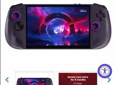 Lenovo Legion Go S Gaming Console | 8 Inch WUXGA Display | AMD Ryzen Z2 Go | 16GB RAM | 1TB SSD | AMD Radeon Graphics | SteamOS | Nebula Nocturne Black