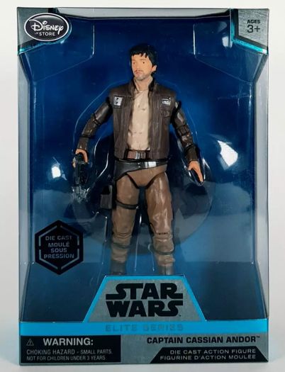 Star Wars Elite Series Captain Cassian Andor Die Cast Figure