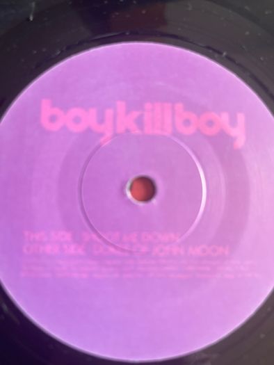 Boy kill boy shoot me down picture sleeve vinyl record single in vg + condition