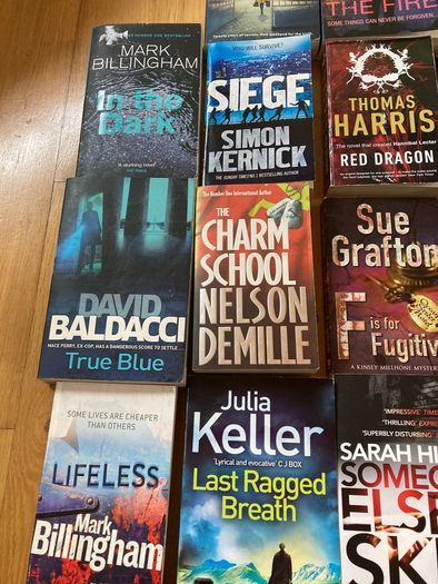 Large collection of fiction books