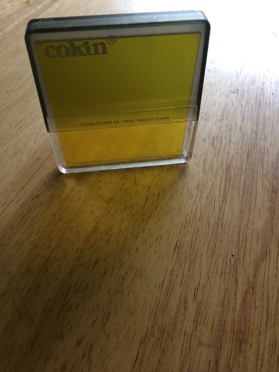 Cokin A series Yellow filter. Cokin 001.