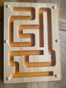 Wooden marble maze by Active Minds